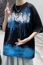 2025夏季港风原创设计休闲款式T恤B266-DX01-P30，男装T恤，星座B257-1