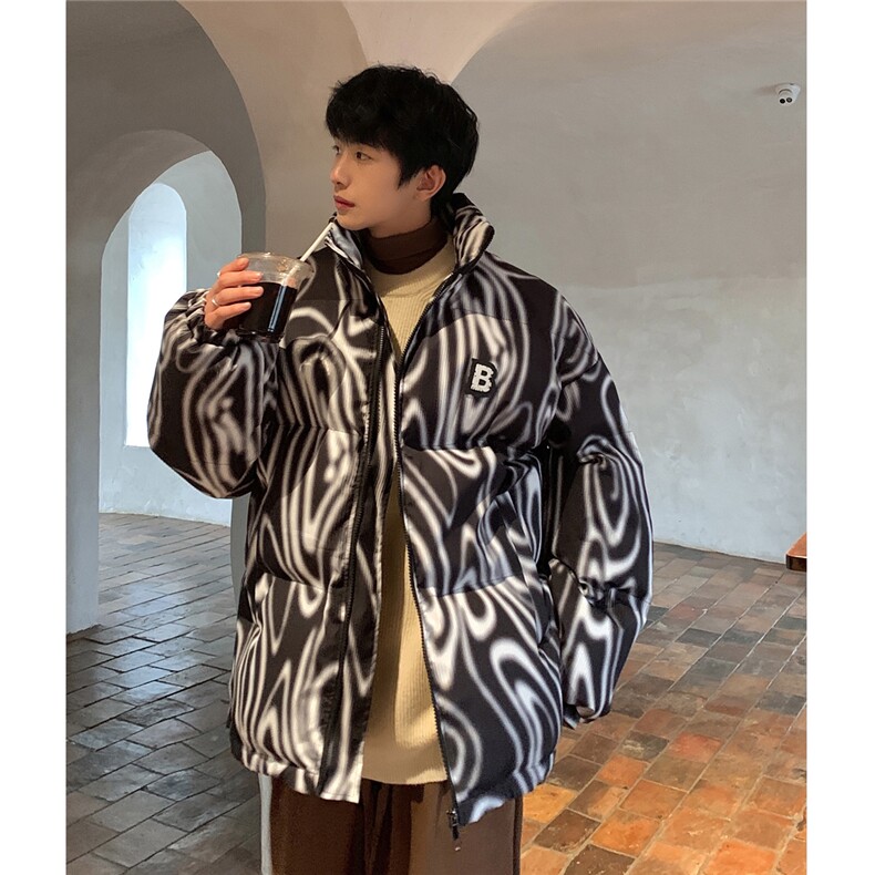 特P50港风星空情侣装男装棉衣宽松棉服冬装加厚外套MY265,男装棉衣,电商B370
