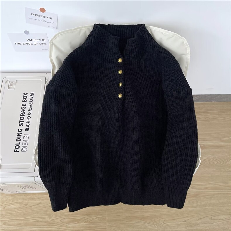 1506-1/MM65311/P62冬新款开衫毛衣美式复古休闲慵懒风针织衫男图片