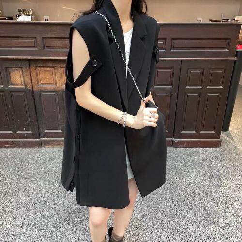 多扣马甲，女装马夹，久意