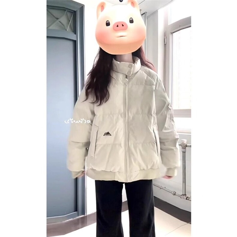 韩系超好看羽绒棉服2025新款冬季夹棉外套情侣女棉衣棉袄,男装棉衣,星座506A