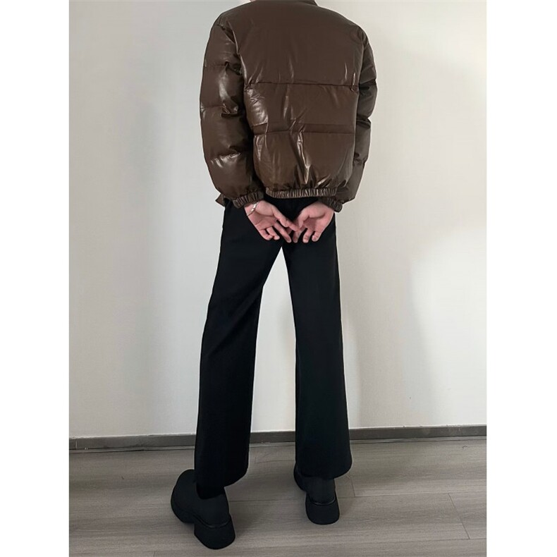 男新款青少年时尚休闲高级感微喇西裤X2312P33,男装休闲裤,星座1116-2