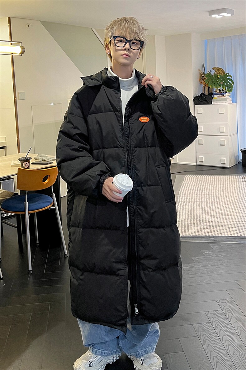8XL-M特大码2024年冬季港风羽绒服男加厚连帽棉衣棉服YRFC01P220,男装羽绒服,电商D206-1