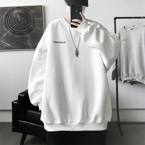W33 情侣印花圆领秋冬卫衣 常规P28 加绒P38 S-5XL 支持定制图片