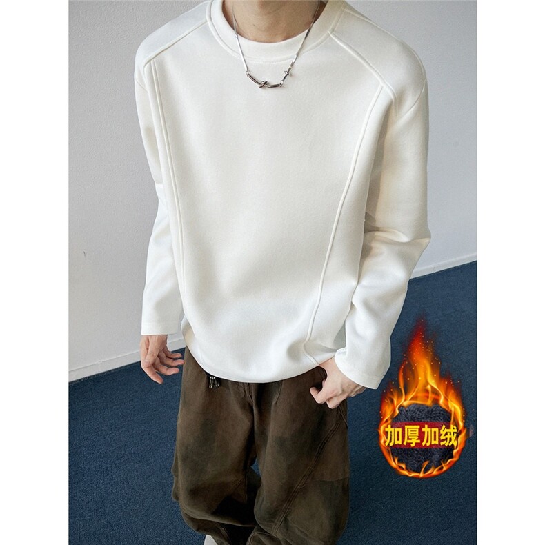 加绒款立体裁剪卫衣男春季新款解构设计感宽松上衣外套WYN215，女装短外套，星座516A