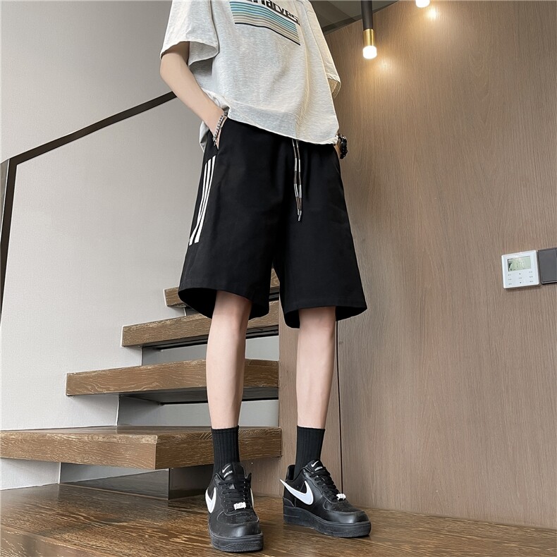 夏季短裤宽松百搭五分裤休闲运动潮款短裤A061-AD00592-P40,男装牛仔裤,电商A061