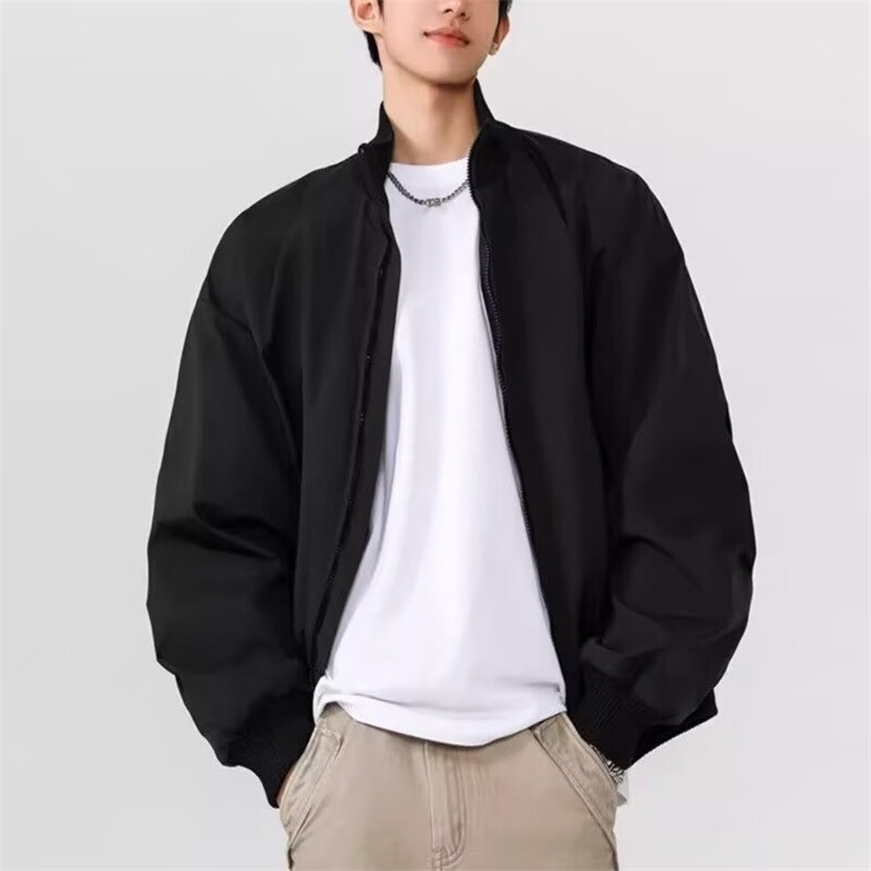 2026春季男生立领飞行夹克外套男士休闲棒球服JK6114,男装夹克,星座1108