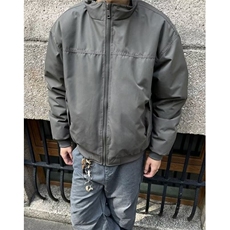 冬款痞帅廓形立领飞行夹克棉服外套男加厚保暖冲锋衣夹棉MZ9600，男装夹克，星座1116A（原606A-3）