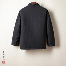 秋冬新款风男装汉服领男士棉衣HM13P130，男装棉衣，钱塘802