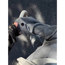雪尼尔老钱风垂感裤子宽松bf慵懒风阔腿裤男款秋冬毛呢加绒休闲裤，男装卫衣，星座506A