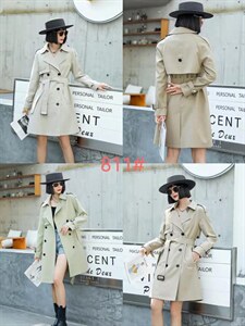 春季风衣,女装风衣,YO\VLF雅洛菲