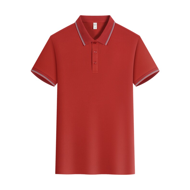 2025翻领拼接定制工作服短袖6603-p25,男装T恤,星座1602B（原101B-1）