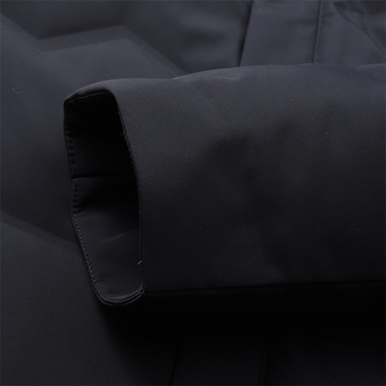 2023冬季新款立领羽绒服中年男士白鸭绒90%羽绒外套MSNA2125-P390,男装羽绒服,电商B212（原钱塘6029）