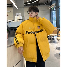 美式撞色棉服加厚保暖棉袄冬季宽松休闲棉衣外套潮，男装棉衣，星座716-4