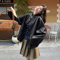 新款现货主推超软皮衣9876-P145-K198，女装皮衣，2C129