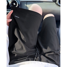 特批P25无差价夏季美式高街格纹透气网眼纯色大码短裤男DK5890，男装休闲裤，电商A001-1