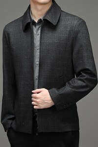 BH822钱塘2020-2秋季新款中老年男装商务休闲夹克外套数据好P135图片