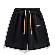 DK102P28港风运动休闲裤美式高街五分裤宽松直通短裤，男装休闲裤，星座1204-3
