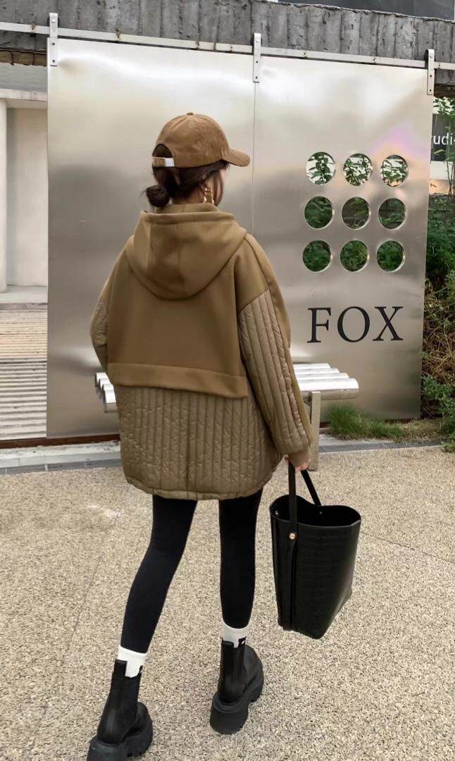 拼接现货，卫衣，女装卫衣/绒衫，爱美欧