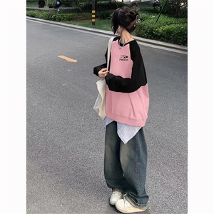 撞色粉色卫衣男外套【!P图/拿图.但不拿货】29815-P55图片