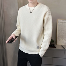 B353MY909P80白2024店主宽松秋冬男士潮版针织衫套头毛体男，男装针织衫/毛衣，电商B353