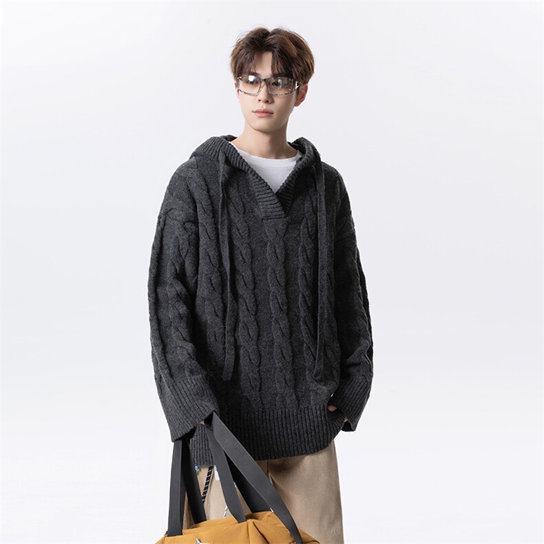 美式针织衫慵懒风毛衣D309B-MY01-P75128,男装针织衫/毛衣,电商D309B