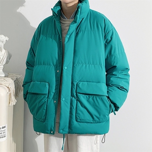 冬上新加棉保暖棉服潮青少年立领棉衣外套男女 8349-P115控价158图片