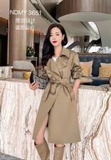 现货风衣，女装风衣，尼帝曼依