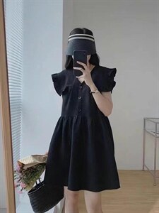 木耳边娃娃衫图片