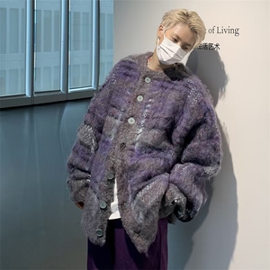 美式毛衣男慵懒风休闲针织衫 Q5023 P55图片