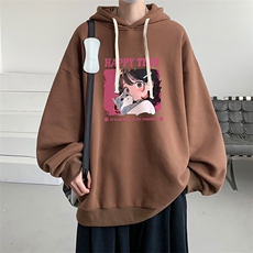 连帽卫衣男大码运动服帽衫外套WY2353-P35，男装卫衣，电商A040
