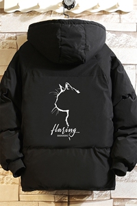控128加绒面包服男大码羊羔毛棉衣男MY16344-P100图片