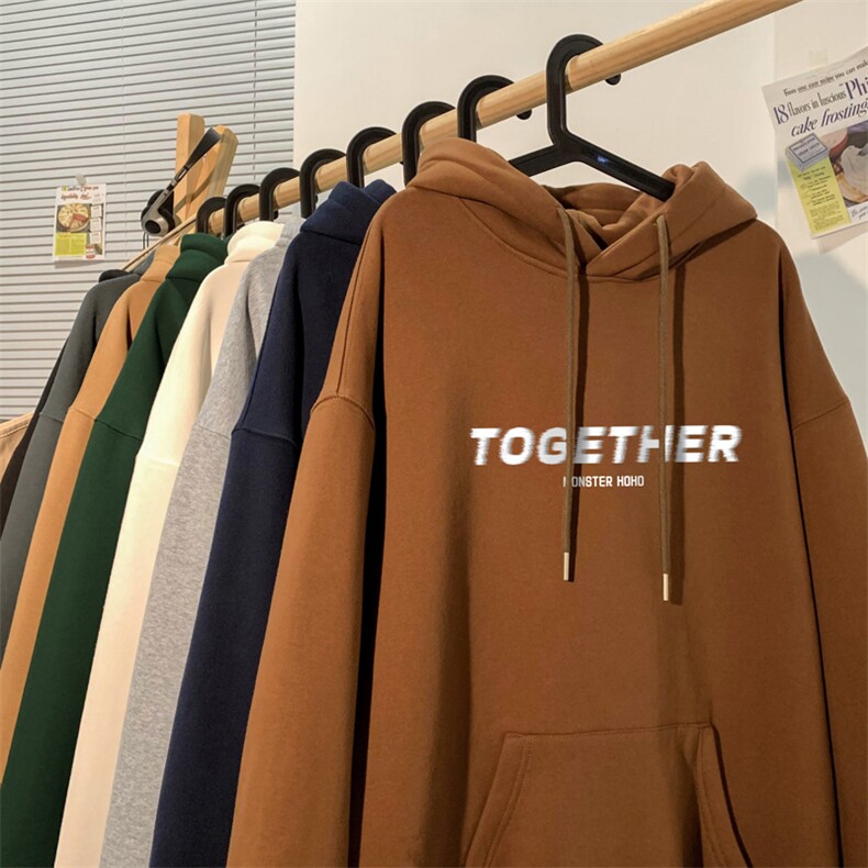 高品质！抖音直播重磅连帽卫衣男XLM395-P55,男装卫衣,电商B371