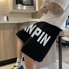 男夏季潮流时尚休闲短裤字母五分裤裤大码GK088P20，男装休闲裤，星座1116-2
