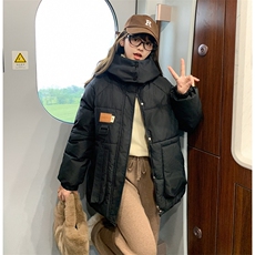 棉衣棉服女冬季2025新款工装厚外套oversize面包服棉袄C604-P95，男装棉衣，星座911-2(原星座613-2）