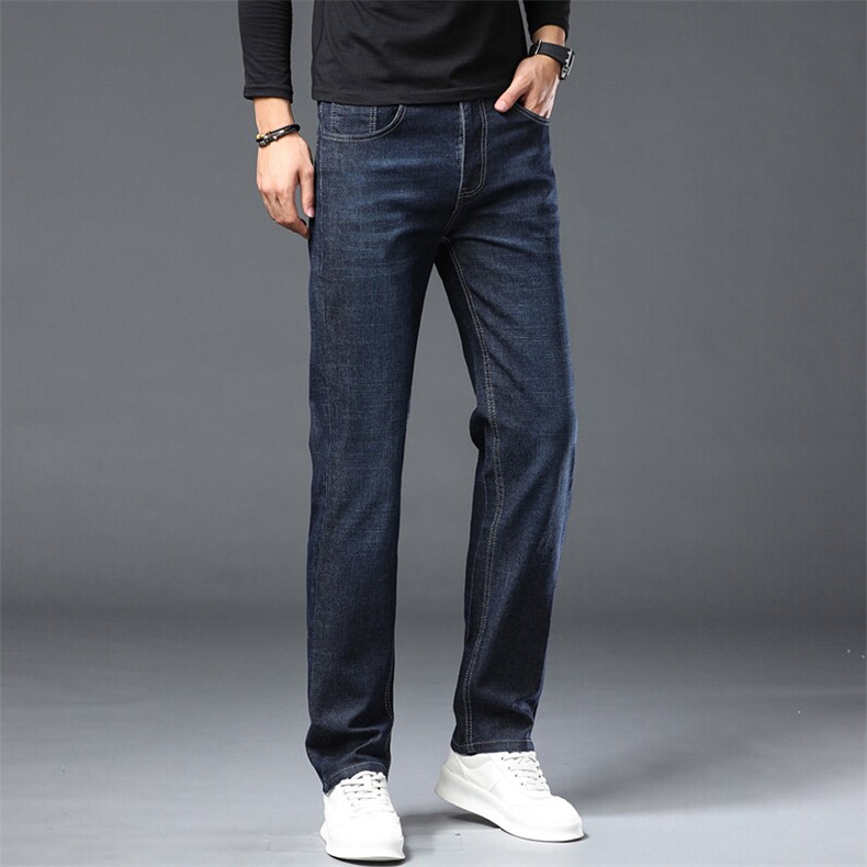 NK017现货主推春秋冬常规牛仔裤男直筒长裤宽松商务休闲裤子男，男装牛仔裤，星座224