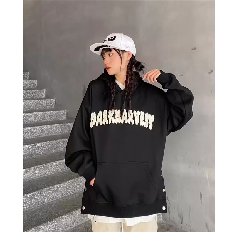 美式连帽小众设计感女卫衣2025新款春秋薄款冬季加绒加厚外套,女装短外套,星座1210-1