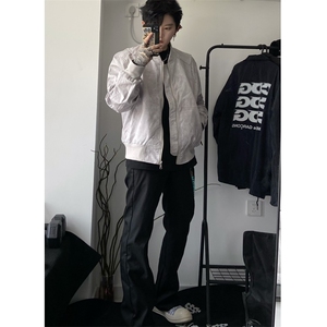 档口图 短款夹克潮牌棒球服外套男女同款DY195-P80量大优图片