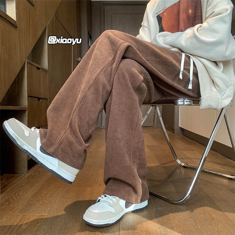 XZ616秋冬季新款灯芯绒垂感百搭休闲裤TY958P45控58,男装休闲裤,星座512A（原616）