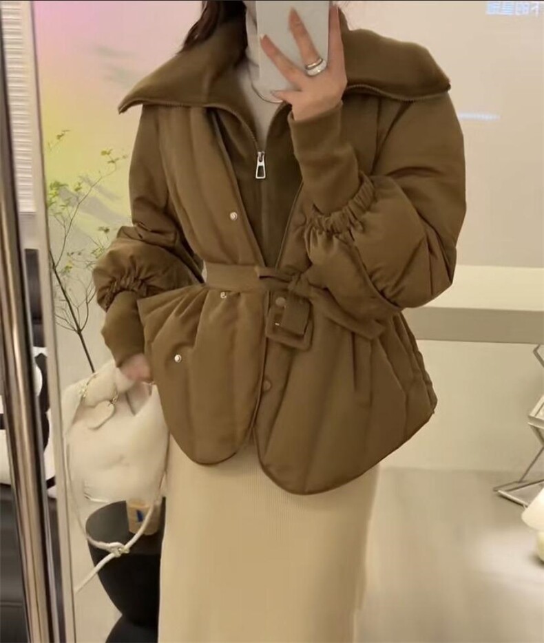 四色俩码排单羽绒服，女装羽绒服，魅影菲怡