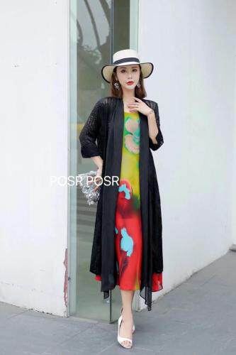 披肩?吊带连衣裙????，女装背心吊带，珀莎