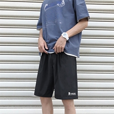 宽松百搭运动五分裤港风印花男士短裤潮牌休闲裤子男DK507特批17，男装休闲裤，星座718-1