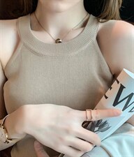 露肩背心，女装背心吊带，魅力元素