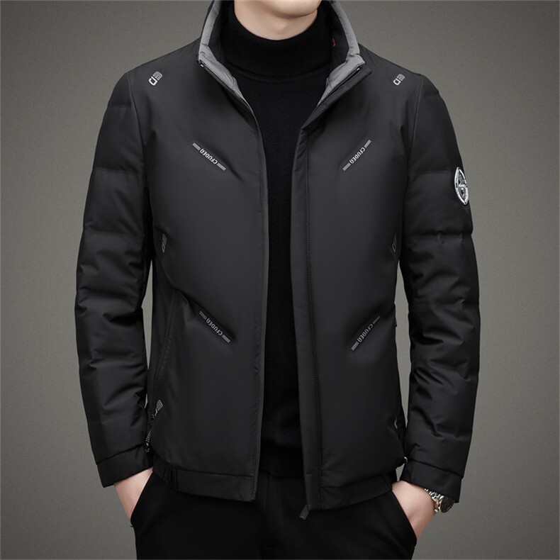 BH28880钱塘2020-2中年男士冬季厚款商务休闲保暖简约羽绒服P245图片