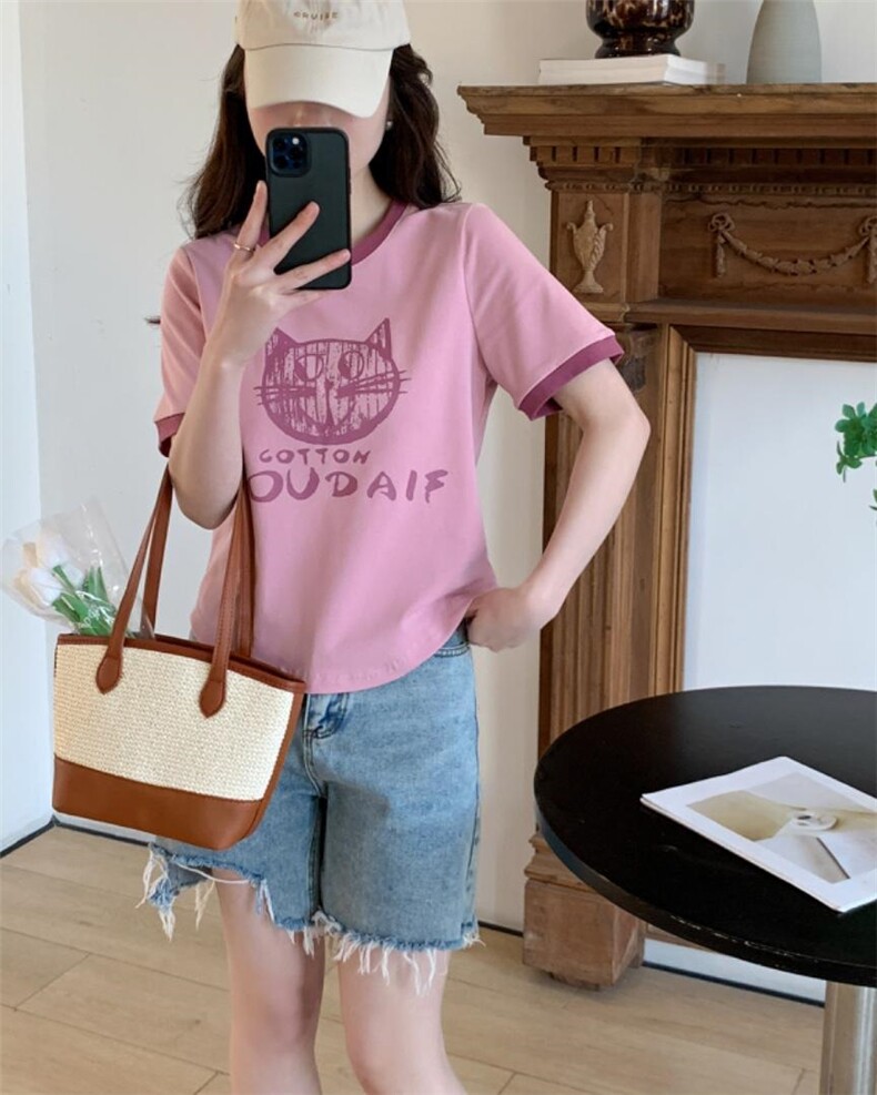 2023夏季短袖，其它，薰衣坊