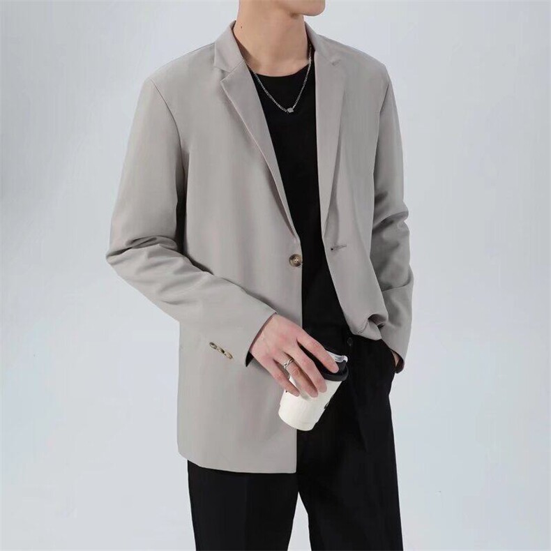 西装外套男秋冬季新款痞帅轻熟风男装休闲冬季男士D12，男装西服，星座1116A-2（原606A-1）