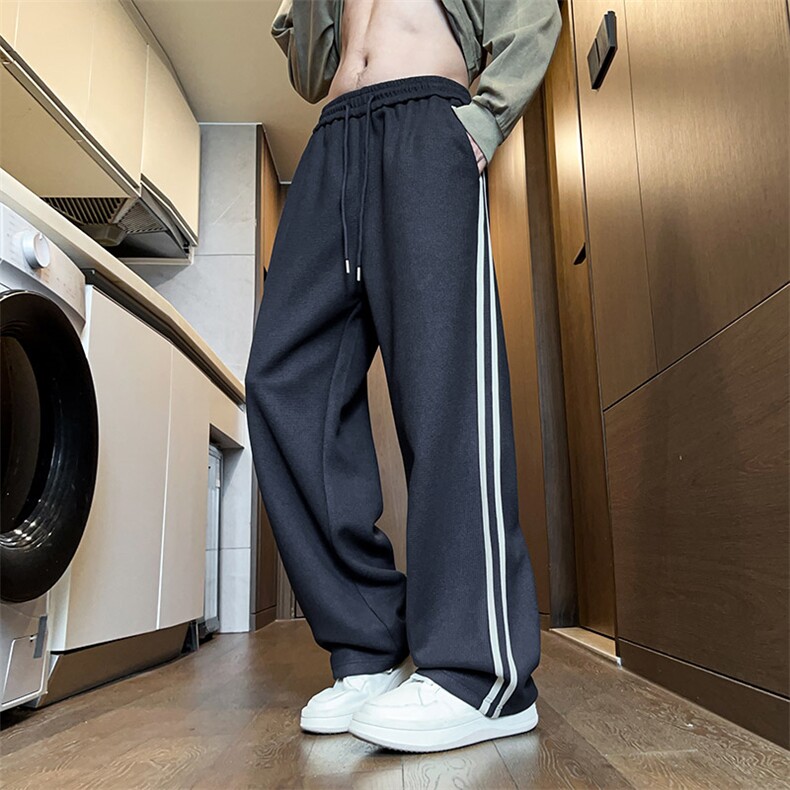 311B-1-1938-P33控69秋冬潮流弯刀裤休闲宽松直筒运动长裤，女装休闲裤，星座311B-1