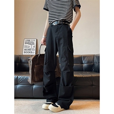 秋季美式ins高街hiphop多口袋工装裤货号K25127P65，男装工装外套，电商A063