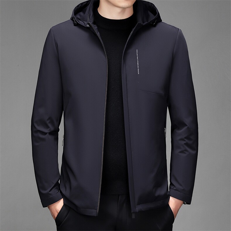 CKE1615钱塘2020-2中年男士商务休闲冬季厚款简约羽绒服P350,男装羽绒服,钱塘207-2