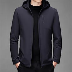 CKE1615钱塘2020-2中年男士商务休闲冬季厚款简约羽绒服P350，男装羽绒服，钱塘207-2